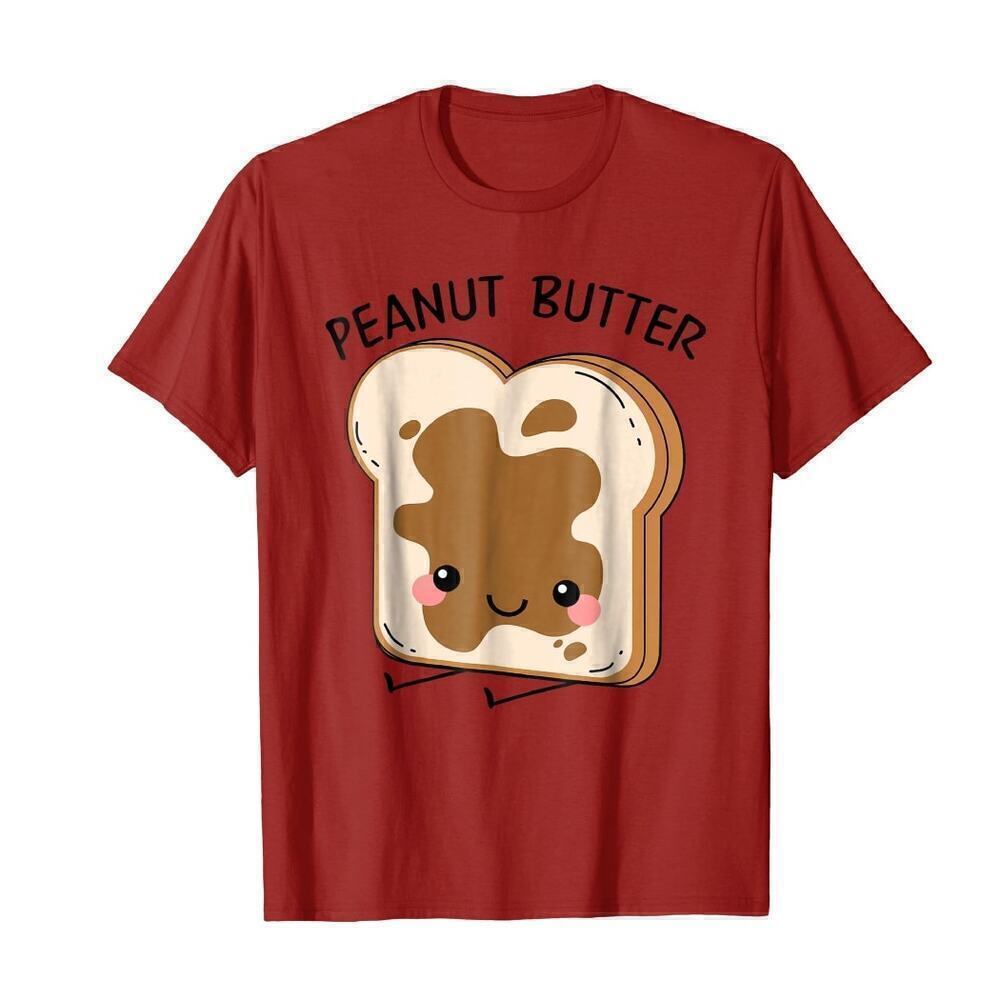 Peanut Butter Cotton‎ Red T shirt Mediim